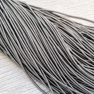 Канитель Фигурная, Grey, 1,5мм