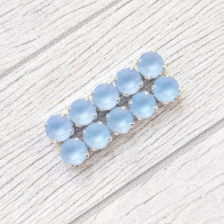 Шатон Light Sapphire матовый, 8мм, 1шт