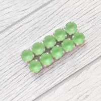 Шатон Peridot матовый, 8мм, 1шт