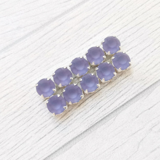 Шатон Tanzanite матовый, 8мм, 1шт