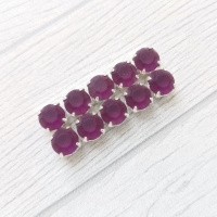 Шатон Amethyst матовый, 8мм, 1шт