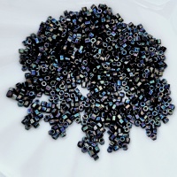 Граненный шестиугольный бисер Hexagon 15/0, №86 Metallic Rainbow Iris, 4гр
