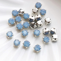 Шатоны Light Sapphire opal, 4мм, 10шт l.sa.opal DF