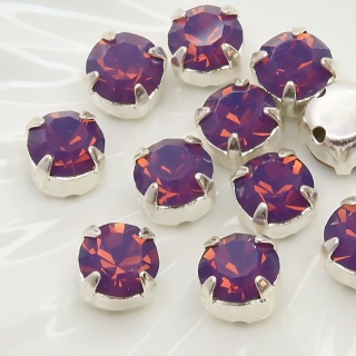 Шатон Amethyst Opal, 6мм, 1шт