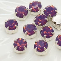 Шатон Amethyst Opal, 6мм, 1шт