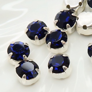 Шатон Dark Indigo, 6мм, 1шт