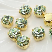 Шатон Chrysol+gold, 6мм, 1шт 