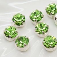 Шатон Preciosa Maxima Peridot, 6мм, 1шт