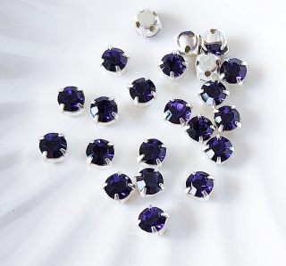 Шатоны Purple Velvet, 4мм, 10шт