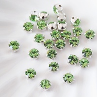 Шатоны Peridot DF, 4мм, 10шт