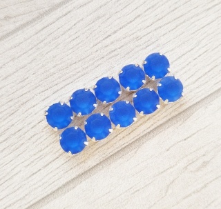 Шатон Sapphire матовый, 8мм, 1шт
