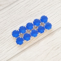 Шатон Sapphire матовый, 8мм, 1шт