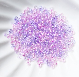 Бисер Preciosa Mix Violet Pink, 8 грамм