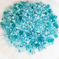 Бисер Preciosa Mix Blue Zircon, 8 грамм