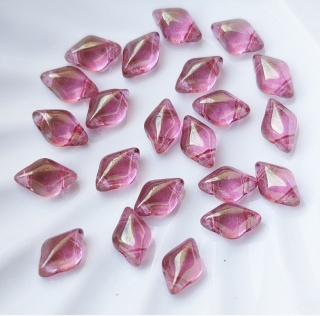 Бусины GemDuo 00030/14495 Crystal Red Luster, 20шт