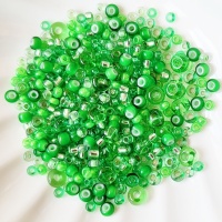 Бисер Preciosa Mix Green зеленый, 8 грамм