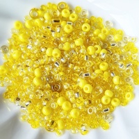 Бисер Preciosa Mix Yellow желтый, 8 грамм