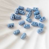 Бусины Rulla 3*5мм, 03000/14464 синие голубые Chalk Blue Luster, 20шт