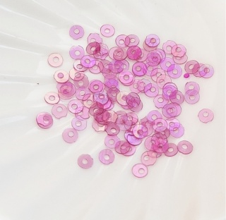 Пайетки (Индия) Rosa 3мм, 3гр