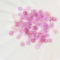 Пайетки (Индия) Rosa 3мм, 3гр