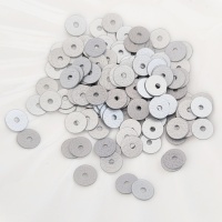 Пайетки (Индия) Grey Matt 5мм, 3гр