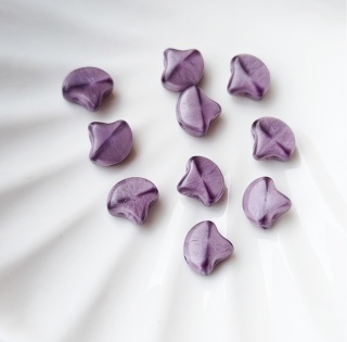 Бусины Ginko 21010 Opal Violet опал сирень, 10шт Бусины Ginko 21010 Opal Violet опал сирень, 10шт