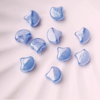 Бусины Гинко Ginko 31010/14400 Light Blue Luster, 10шт