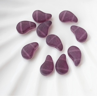 Бусины PaisleyDuo 20060/84110 Amethyst Matted, 10шт