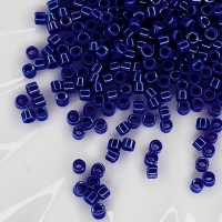 Японский Бисер Миюки Делика Miyuki Delica 11/0 DB0216 Opaque Royal Blue Luster, 3гр