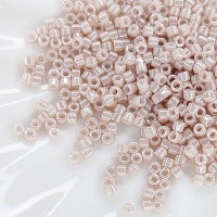 Японский бисер купить Miyuki Delica 11/0 DB1535 Opaque Pink Champagne Ceylon, 3гр