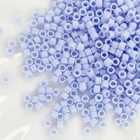 Японский бисер Miyuki Delica 11/0 DB1596 Matted Opaque Agate Blue AB, 3гр