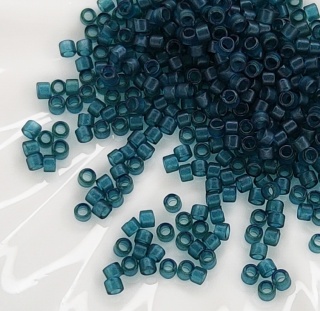 Miyuki Delica 11/0 DB0788 Dyed Transp Blue Zircon Matted, 3гр