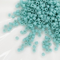 Японский бисер Непрозрачный морской опал Miyuki Delica 11/0 DB1136 Opaque Sea Opal, 3гр