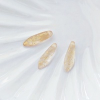 Чешские бусины Даггерс золотой блеск Glass Daggers 5*16mm, 00030/56902Е, 3шт