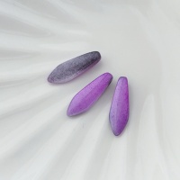 Чешские бусины сирень Glass Daggers 5*16mm 03000/95501, 3шт