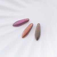 Чешские бусины Glass Daggers 5*16mm 01640, 3шт