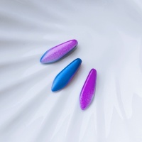 Чешские бусины сирень Glass Daggers 5*16mm 03000/95501, 3шт