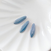 Бусины Даггерсы нежно-голубой блеск Glass Daggers 5*16mm,03000/14464 BBL, 3шт
