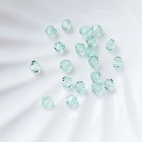 Биконусы Чехия Хризолит Preciosa Chrysolite 4мм, 20шт