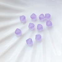Биконусы Чешские фиолетовый матовый Preciosa Violet Matt, 5мм, 10шт