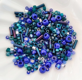 Микс Япония Тохо синий зеленый Toho 3224 Blue/Green, 8гр