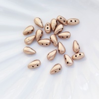 Бусины ДропДуо золотые DropDuo 01710 Aztec Gold, 20шт