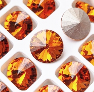 Риволи Чешские Топаз Rivoli Maxima Preciosa Topaz, 12мм, 1шт