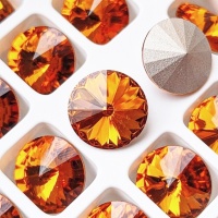 Риволи Чешские Топаз Rivoli Maxima Preciosa Topaz, 12мм, 1шт