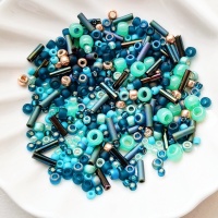 Микс Японский Тохо Toho 3222 Tatsu Teal, 8гр
