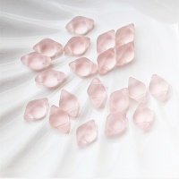 Бусины Ромбы Матовые светло-розовые GemDuo 70120/84110 Rosaline Matte, 20шт