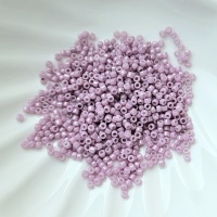 Японский Лиловый Бисер Toho Round 15/0, №127, Pale Mauve, 4гр
