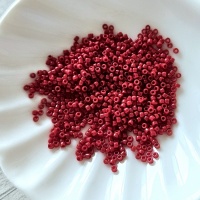 Японский красный Бисер Toho Round 15/0, №45, Pepper Red, 4гр