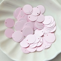 Пайетки Итальянские Розовые 10мм, Rosa, 2 гр (110шт)