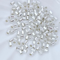 Граненный шестиугольный бисер Hexagon 8/0, №21 Crystal S/L, 4гр